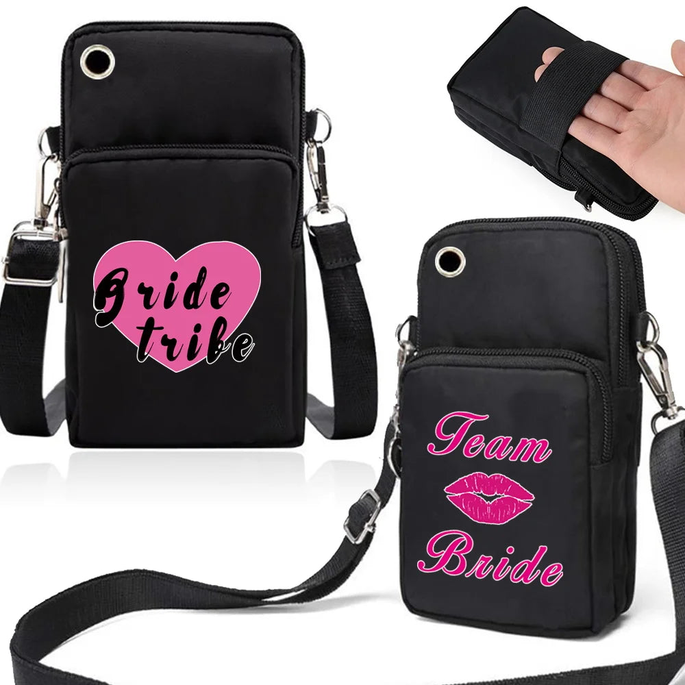 Shoulder Bag Universal Mobile Phone Bag for Samsung/iPhone/Huawei Case Wallet