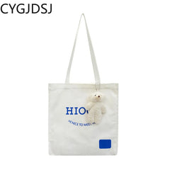 Canvas Tote Bag for Women Large Shoulder Handbag