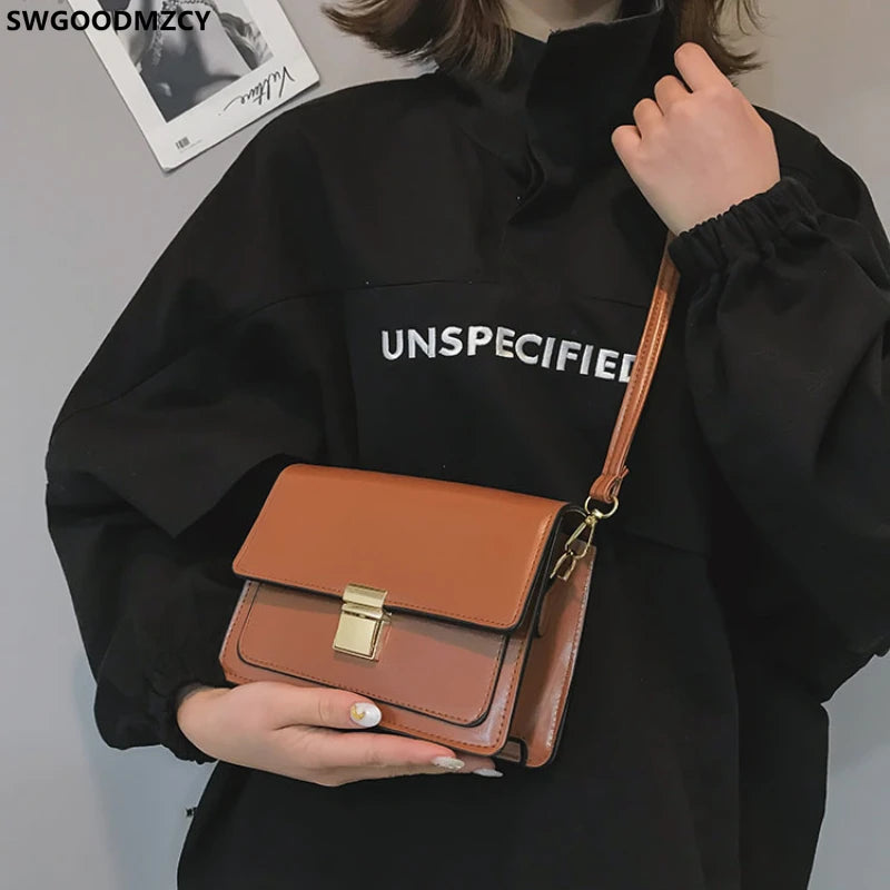 Shoulder Bag Women Crossbody Bags Messenger Leather Bags