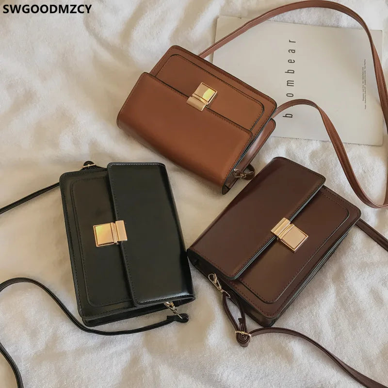 Shoulder Bag Women Crossbody Bags Messenger Leather Bags