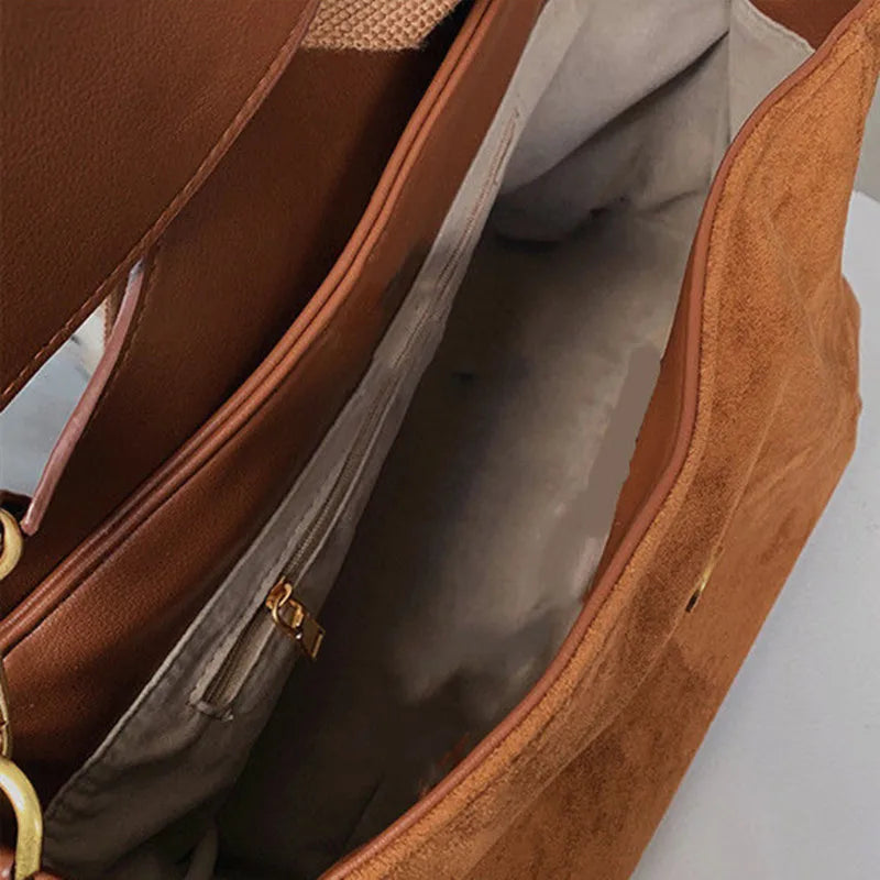 Women's PU Leather Shoulder Bag Large Capacity Tote Crossbody Purse