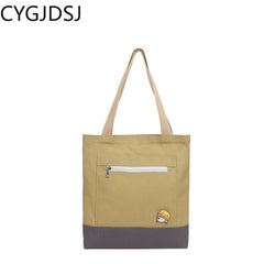 Canvas Tote Bag Women Handbag Ladies Shoulder Bag