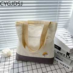 Canvas Tote Bag Women Handbag Ladies Shoulder Bag
