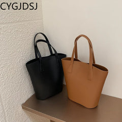 Shoulder Bag Women Handbag Bucket Bag Leather Handbag Sac De Luxe Femme