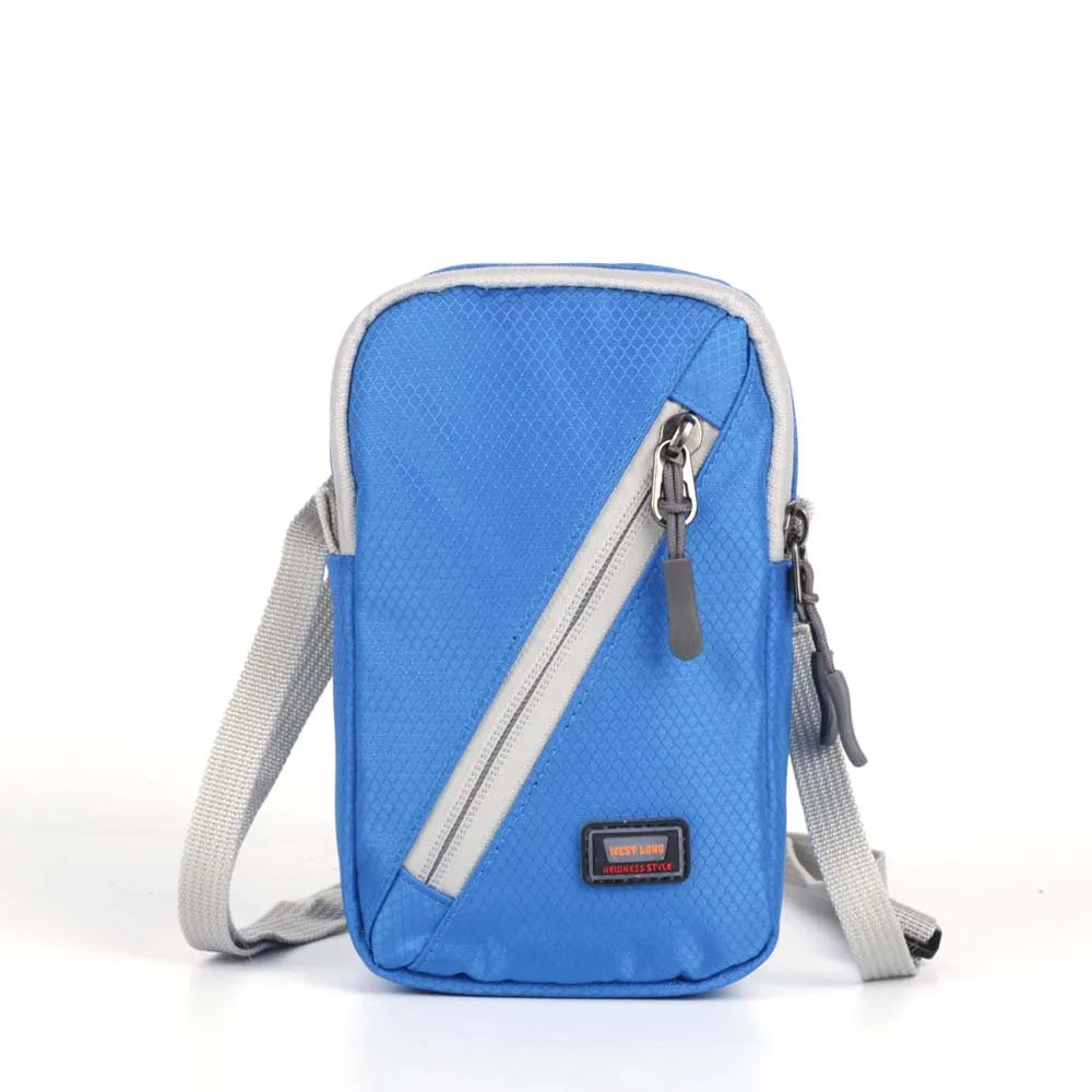 Waterproof Nylon Shoulder Bag for Men and Women