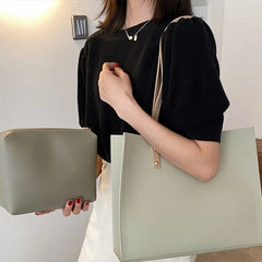 Shoulder Bag Women's Summer Large Capacity Tote Bag Student Class Shoulder Bag