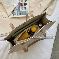 Shoulder Bag Women's Summer Large Capacity Tote Bag Student Class Shoulder Bag