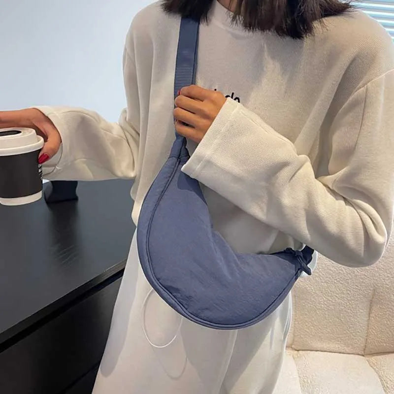 Casual Women's Shoulder Bag Hobos Nylon Crossbody Bags