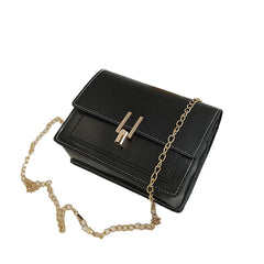 Women's PU Leather Shoulder Bag Crossbody Clutch with Chain