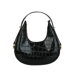 Retro PU Shoulder Bag for Women Large Capacity Crossbody Bags
