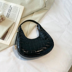 Retro PU Shoulder Bag for Women Large Capacity Crossbody Bags