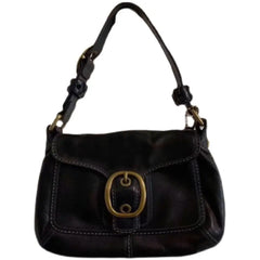 Shoulder Crossbody Bag Women Saddle Handbag Purse PU Leather Solid Color
