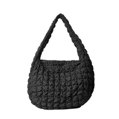 Shoulder Bags Ruched Handbags Casual Large Capacity Tote Nylon Down Cotton Cross