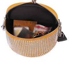 Shoulder Bags Diamond Decoration Handbags Oxford Cloth Multi-Purpose Chest Bag
