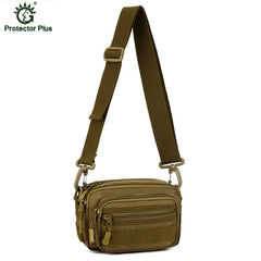Men's Waterproof Nylon Shoulder Bag Waist Pack Camouflage Travel Bag