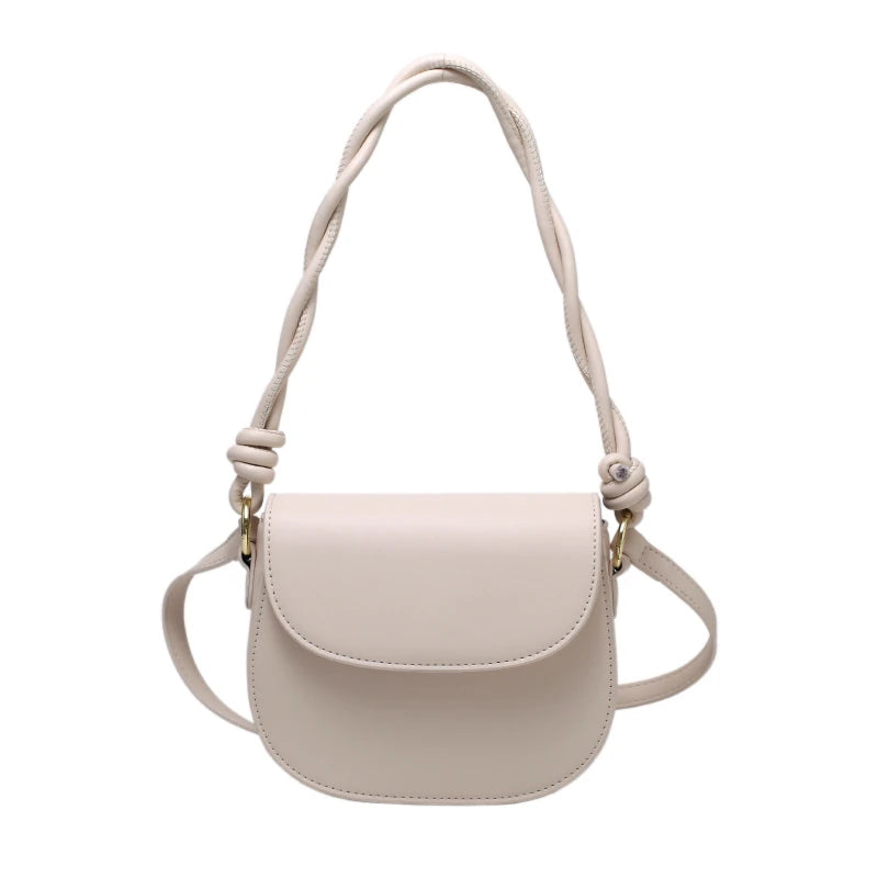 Women's PU Messenger Bag All-match Crossbody Square Bag