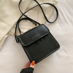 Women's Messenger Bag Contrast Handbag Casual Shoulder Bag