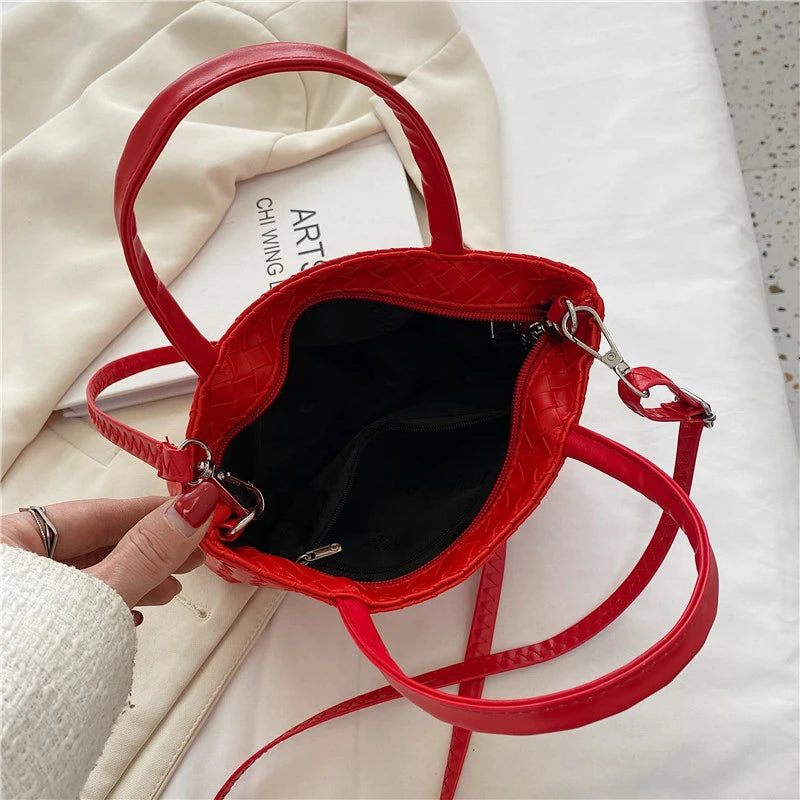 Plaid Handbags Large Capacity Tote Bags Shopping And Travel Casual Bags