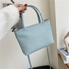 Plaid Handbags Large Capacity Tote Bags Shopping And Travel Casual Bags