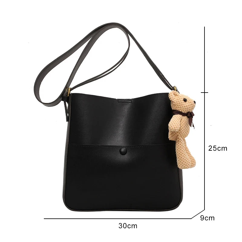 Shoulder Bags For Women PU Leather Female Bag Personality Messenger Bag