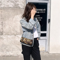 Animal Pattern Round Bag Shoulder Messenger Bag