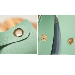 Small Shoulder Bag Cover Buckle Letter Purse Mobile Messenger Bag