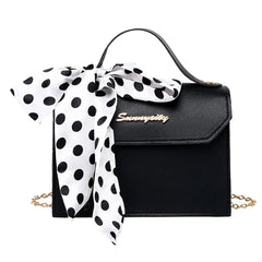 Small Shoulder Bag Cover Buckle Letter Purse Mobile Messenger Bag