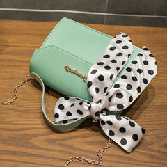 Small Shoulder Bag Cover Buckle Letter Purse Mobile Messenger Bag