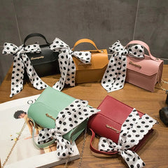 Small Shoulder Bag Cover Buckle Letter Purse Mobile Messenger Bag