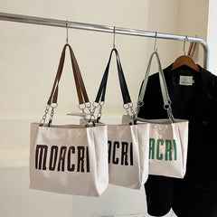 Women's Large Capacity Winter Tote Bag - Sweet Japanese Style