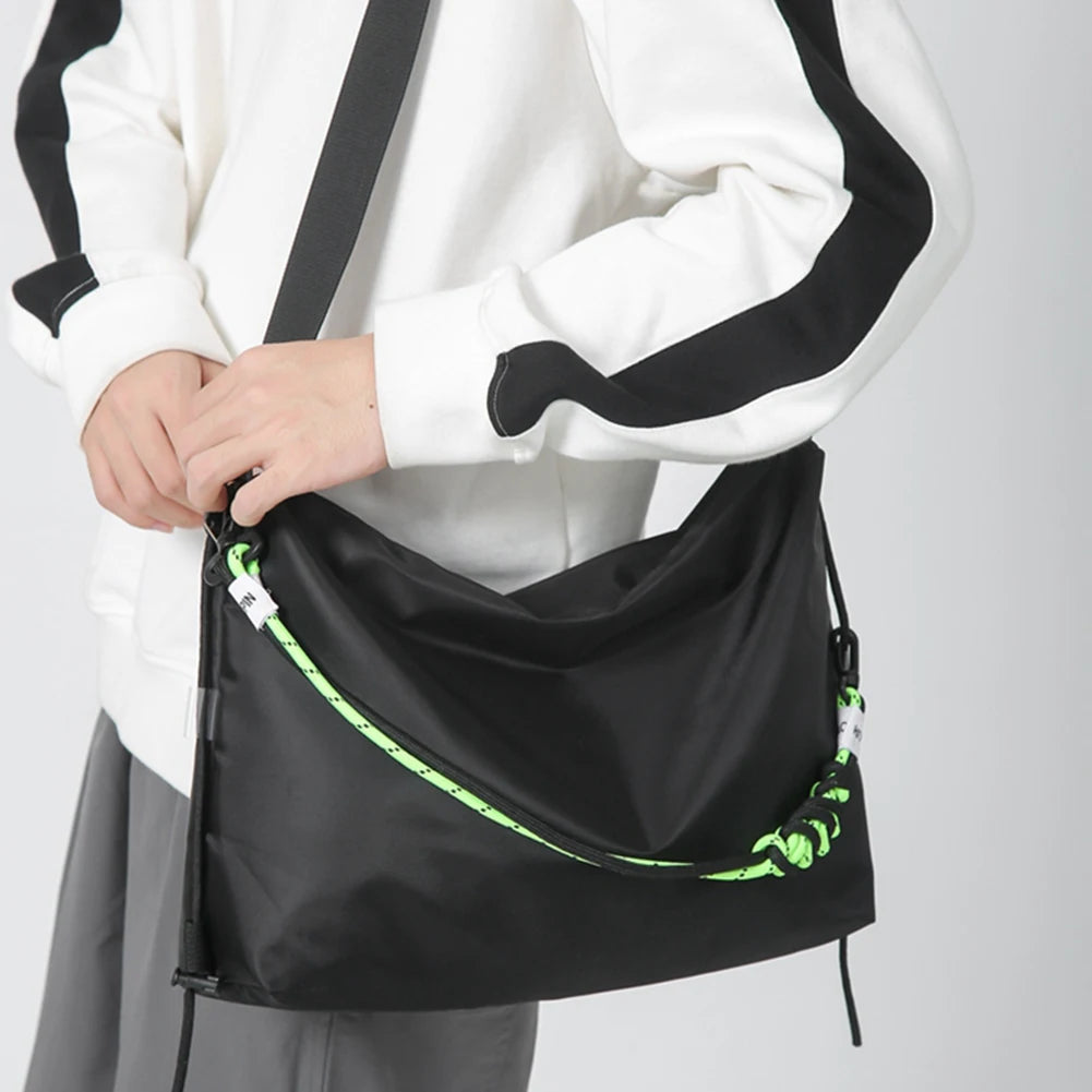 Large Capacity Shoulder Bag Crossbody Sling Women Men Sports Cycling Travel Tote