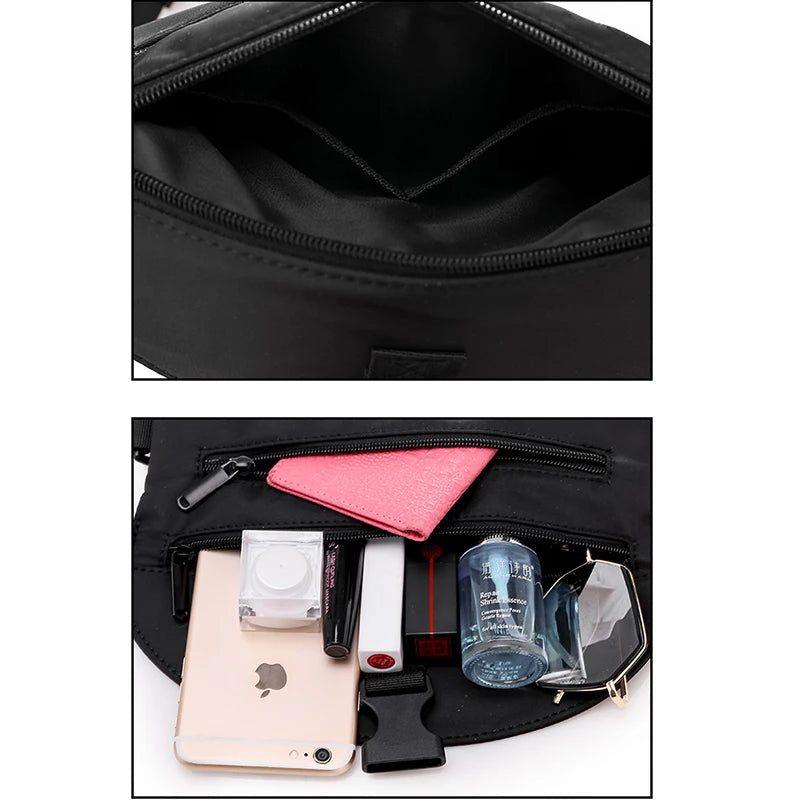 Women Leather Messenger Shoulder Crossbody Bag Daily Female