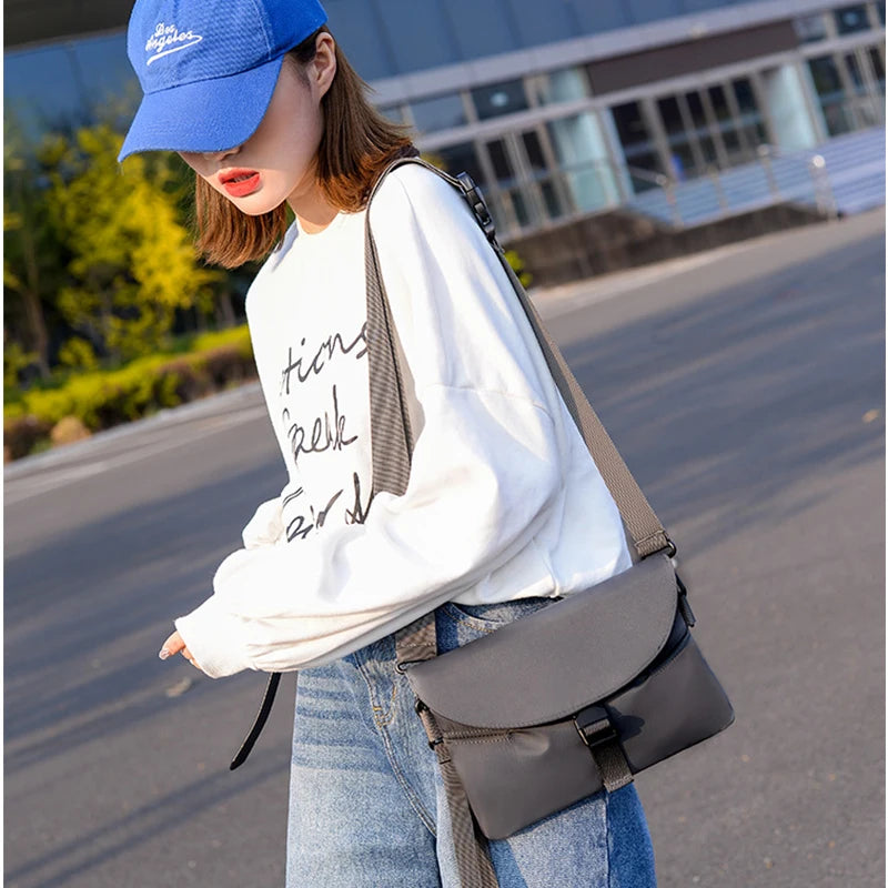 Women Leather Messenger Shoulder Crossbody Bag Daily Female