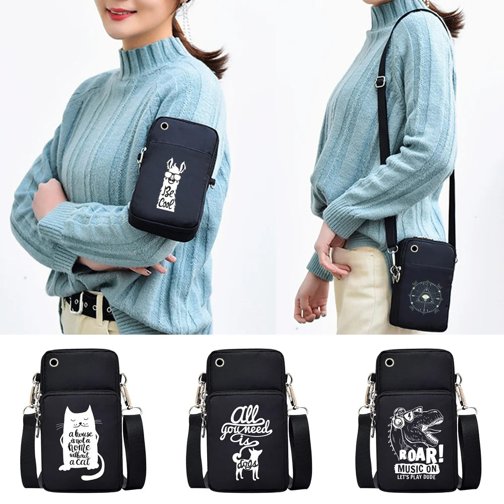 Waterproof Mobile Phone Case Shoulder Bag for iPhone 11 Pro Xs Max/Samsung