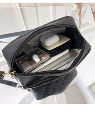 Small Embroidered Messenger Bag for Women - Casual Crossbody Shoulder Bag