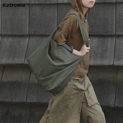 Large Capacity Harajuku Shoulder Bag