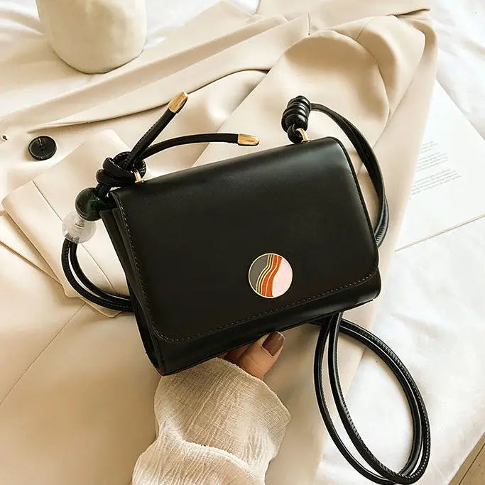 Shoulder Bags Women Appliques Cover Flap Travel Shopping Mini Bag