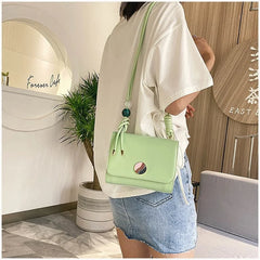 Shoulder Bags Women Appliques Cover Flap Travel Shopping Mini Bag