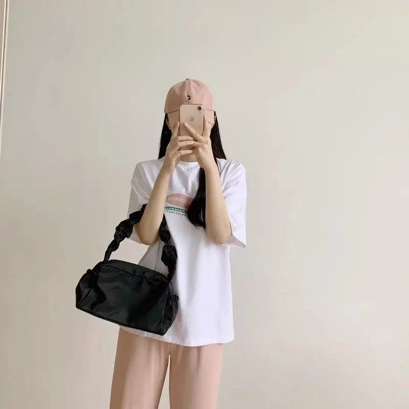 Shoulder Bags Women All-match Vintage Style Handba