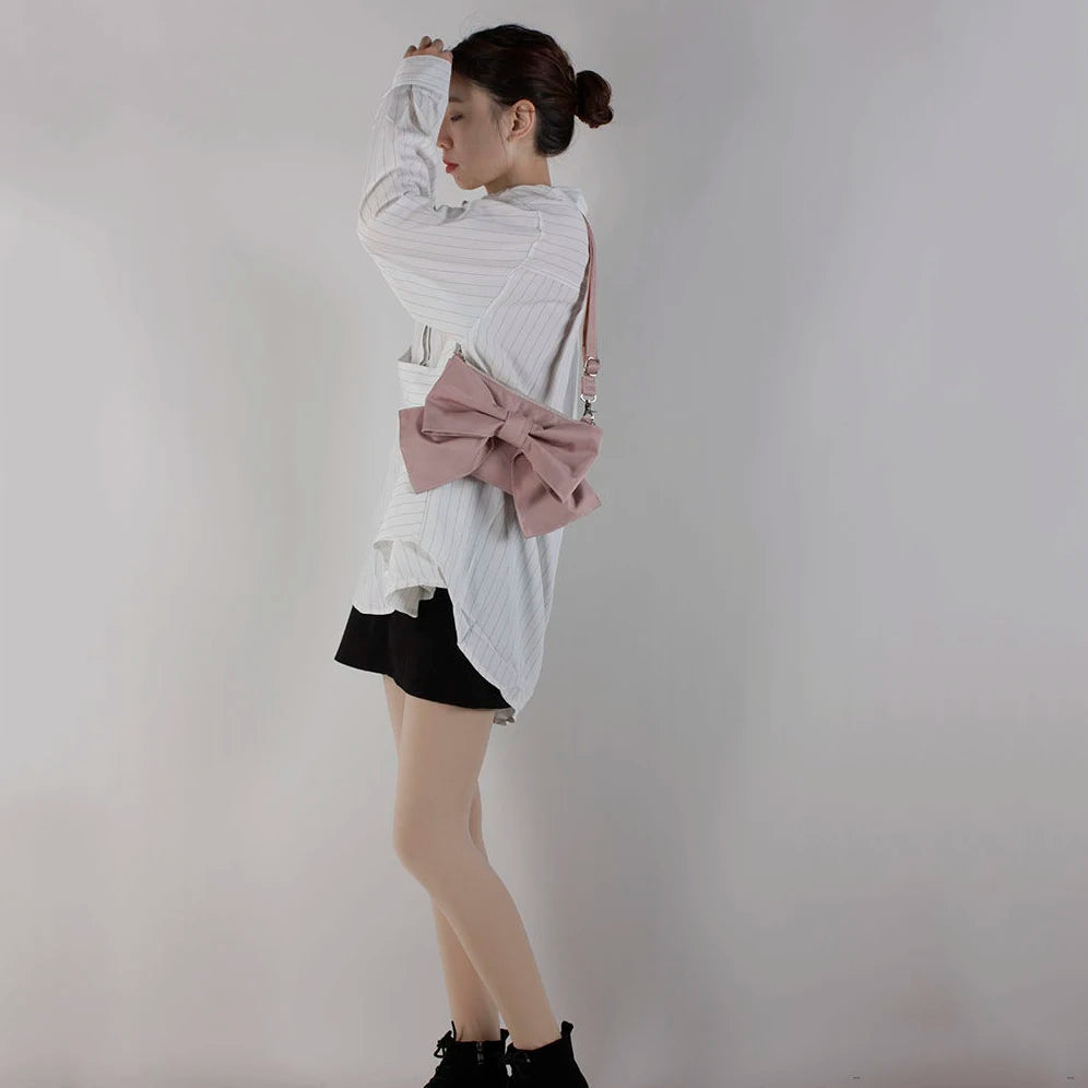 Shoulder Bags Women Bow Lovely Underarm Casual Crossbody Bag
