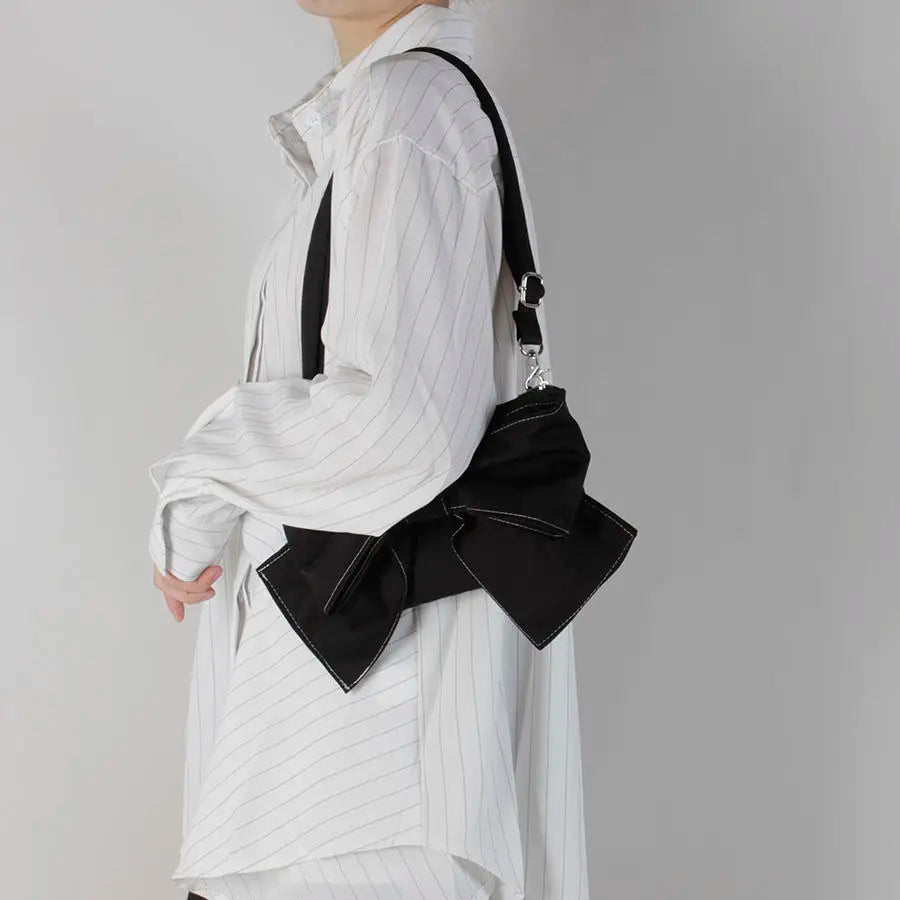 Shoulder Bags Women Bow Lovely Underarm Casual Crossbody Bag