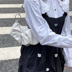 Shoulder Bags Women Bowknot Sweet Girls Casual All-match Underarm Popular