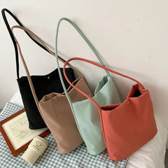Shoulder Bags Women Candy Colors Cross-body Canvas Bag