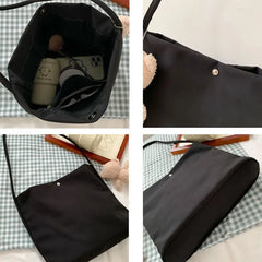 Shoulder Bags Women Candy Colors Cross-body Canvas Bag