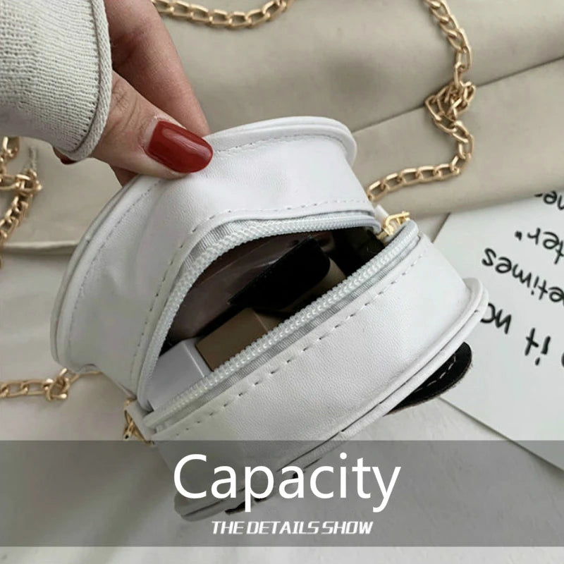 Shoulder Bag Women Chain Flower Mini Bag Sweet Handbags All-match