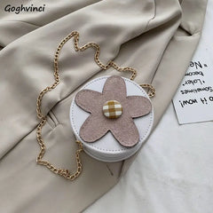 Shoulder Bag Women Chain Flower Mini Bag Sweet Handbags All-match