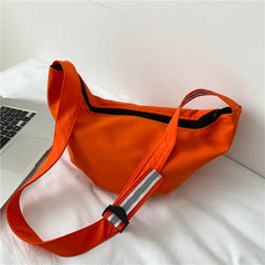 Reflective Straps Shoulder Bag Women Crossbody Hobo Oxford