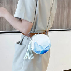 Chinese Style Mini Shoulder Bag PU Crossbody High Street Women Flap