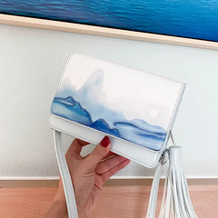 Chinese Style Mini Shoulder Bag PU Crossbody High Street Women Flap
