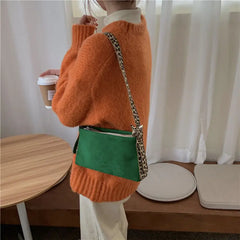 Vintage Flower Underarm Handbag Zipper Sling High PU Leather Shoulder Bag